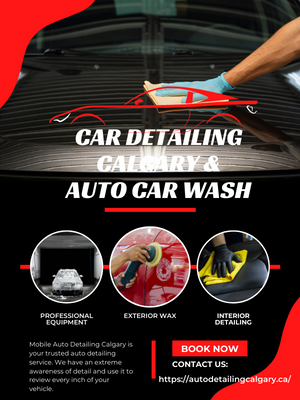 What Is An Exterior Car Detailing Service West Hillhurst Calgary